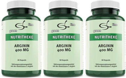 Green Line 11A Nutritheke L-Arginin 400 mg Kapseln – Bild 1 von 1