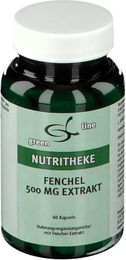 green line Fenchel Extrakt 500 mg Kapseln vegan glutenfrei laktosefrei 60 Stück – Bild 1 von 2
