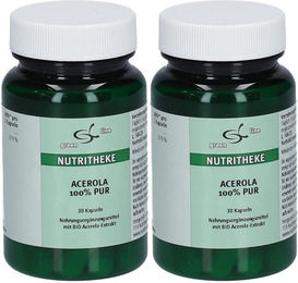 green line NUTRITHEKE Acerola Kapseln 100% Pur glutenfrei laktosefrei ohne Gelatine und Zusatzstoffe – Bild 1 von 1