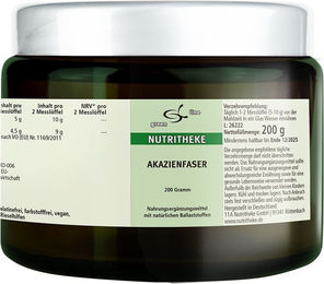 green line NUTRITHEKE Akazienfaser Bio Pulver – Bild 1 von 1
