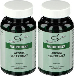 green line NUTRITHEKE ARONIA 500 Extrakt Kapseln 120 Stück – Bild 1 von 1