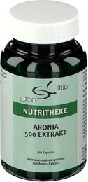 green line NUTRITHEKE Aronia 500 Extrakt Kapseln 60 Stück – Bild 1 von 2