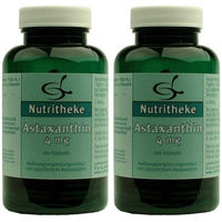 Produktbild von green line NUTRITHEKE Astaxanthin 4 mg Kapseln laktosefrei glutenfrei ohne Gelatine 60 Stück