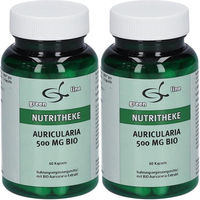 Produktbild von green line NUTRITHEKE AURICULARIA Bio Kapseln 500 mg 120 Stück
