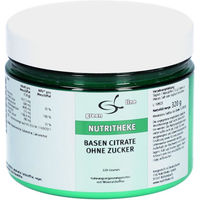 Produktbild von green line NUTRITHEKE Basencitrat Mineralstoff-Komplex Pulver zuckerfrei und glutenfrei