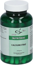 green line NUTRITHEKE Calciumcitrat Kapseln 120 Stück glutenfrei laktosefrei ohne Gelatine und Zusatzstoffe – Bild 1 von 2