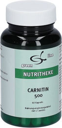 green line NUTRITHEKE Carnitin 502 L-Carnitin Kapseln 60 Stück – Bild 1 von 2