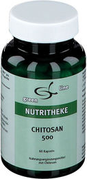 green line NUTRITHEKE Chitosan 502 Kapseln 60 Stück – Bild 1 von 2