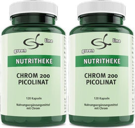 green line NUTRITHEKE Chrom Picolinat Kapseln 200 Stück – Bild 1 von 1