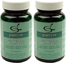 green line NUTRITHEKE Cobidec Kapseln glutenfrei laktosefrei ohne Gelatine 120 Stück – Bild 1 von 1