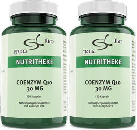 green line NUTRITHEKE Coenzym Q10 Ubiquinon 30 mg Kapseln 120 Stück – Bild 1 von 1
