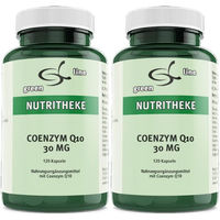 Produktbild von green line NUTRITHEKE Coenzym Q10 Ubiquinon 30 mg Kapseln 120 Stück