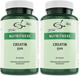green line NUTRITHEKE Creatin Monohydrat Kapseln 240 Stück – Bild 1 von 1