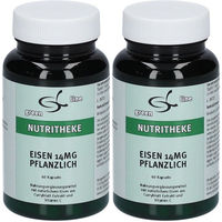 Produktbild von green line NUTRITHEKE Eisen 147 mg pflanzlich Kapseln 60 Stück