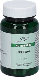 green line NUTRITHEKE Eisen Fumarat 14 mg Kapseln 60 Stück – Bild 1 von 2