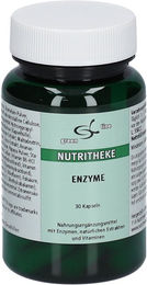 green line NUTRITHEKE Enzyme Multi-Enzym-Komplex Kapseln 30 Stück – Bild 1 von 2