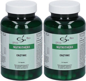 green line NUTRITHEKE Enzyme Multi-Enzym-Komplex Kapseln – Bild 1 von 1