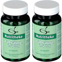 Produktbild von green line NUTRITHEKE Folsäure 0,4 mg Kapseln für Schwangere und Stillende 180 Stück