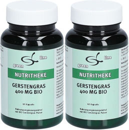 green line Nutritheke Gerstengras 400 mg Bio Kapseln vegan glutenfrei laktosefrei 120 Stück – Bild 1 von 1