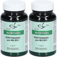 Produktbild von green line Nutritheke Gerstengras 400 mg Bio Kapseln vegan glutenfrei laktosefrei 120 Stück