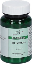 green line NUTRITHEKE Jod aus Bio Kelp Braunalge Kapseln – Bild 1 von 2