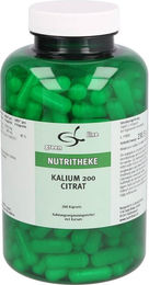 green line NUTRITHEKE Kalium 200 Citrat Kapseln 260 Stück glutenfrei laktosefrei ohne Gelatine – Bild 1 von 2