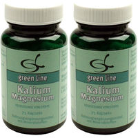 Produktbild von green line NUTRITHEKE Kalium und Magnesium Citrat Kapseln 150 Stück