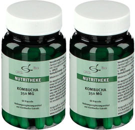 green line NUTRITHEKE KOMBUCHA 350 mg Kapseln vegan glutenfrei laktosefrei 120 Stück – Bild 1 von 1