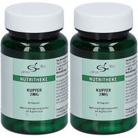 Produktbild von green line NUTRITHEKE Kupfer 2 mg Kapseln 120 Stück