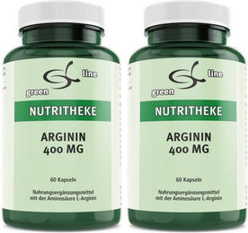 green line Nutritheke L-Arginin 400 mg Kapseln 120 Stück – Bild 1 von 1