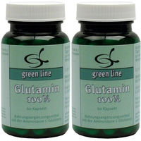 Produktbild von green line NUTRITHEKE L-Glutamin Kapseln vegan 120 Stück