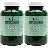 Produktbild von green line NUTRITHEKE L-Methionin 500 mg Kapseln 180 Stück glutenfrei laktosefrei ohne Gelatine