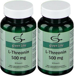 green line NUTRITHEKE L-Threonin 500 mg Kapseln 120 Stück glutenfrei und laktosefrei – Bild 1 von 1