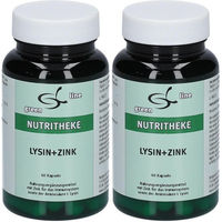 Produktbild von green line NUTRITHEKE Lysin und Zink Citrat Kapseln 120 Stück