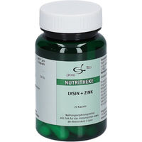 Produktbild von green line NUTRITHEKE Lysin und Zink Kapseln