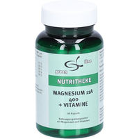 Produktbild von green line NUTRITHEKE Magnesium 400 mg mit Vitaminen Kapseln für Sportler glutenfrei laktosefrei ohne Gelatine