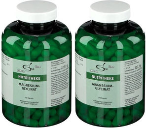 green line NUTRITHEKE Magnesiumbisglycinat Kapseln vegan laktosefrei und glutenfrei – Bild 1 von 1