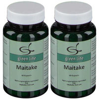 Produktbild von green line NUTRITHEKE Maitake Kapseln 120 Stück glutenfrei laktosefrei ohne Gelatine und Zusatzstoffe