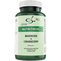 Produktbild von green line NUTRITHEKE Mannose + Cranberry Kapseln 60 Stück