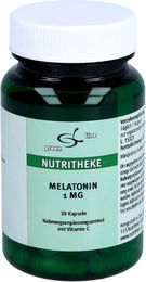 Green Line Nutritheke Melatonin 1 mg Kapseln laktosefrei ohne Zusatzstoffe 30 Stück – Bild 1 von 2
