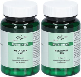 green line NUTRITHEKE Melatonin 1 mg Kapseln laktosefrei und ohne Zusatzstoffe 30 Stück – Bild 1 von 1