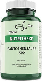 green line NUTRITHEKE Pantothensäure Kapseln 60 Stück – Bild 1 von 1