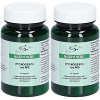 Produktbild von green line Nutritheke Pycnogenol 100 mg Kapseln ohne Zusatzstoffe 60 Stück