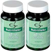 Produktbild von green line NUTRITHEKE Q 10 mit Ubiquinon 120 mg Kapseln 180 Stück