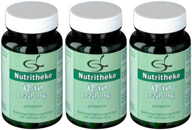 green line NUTRITHEKE Q 10 mit Ubiquinon 120 mg Kapseln – Bild 1 von 2