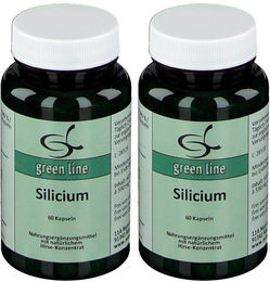 green line Nutritheke Silizium Kieselerde Kapseln glutenfrei laktosefrei ohne Gelatine 60 Stück – Bild 1 von 1