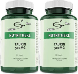 green line NUTRITHEKE Taurin 500 mg Kapseln 120 Stück – Bild 1 von 1