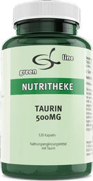 Green Line Nutritheke Taurin 500 mg Kapseln ohne Gelatine 120 Stück – Bild 1 von 1