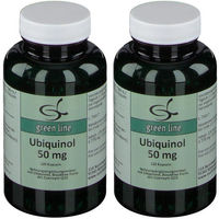 Produktbild von green line NUTRITHEKE Ubiquinol 50 mg Kapseln 120 Stück glutenfrei und laktosefrei