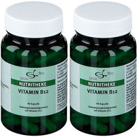 Produktbild von green line NUTRITHEKE Vitamin B12 Kapseln 180 Stück vegetarisch laktosefrei glutenfrei ohne Zusatzstoffe